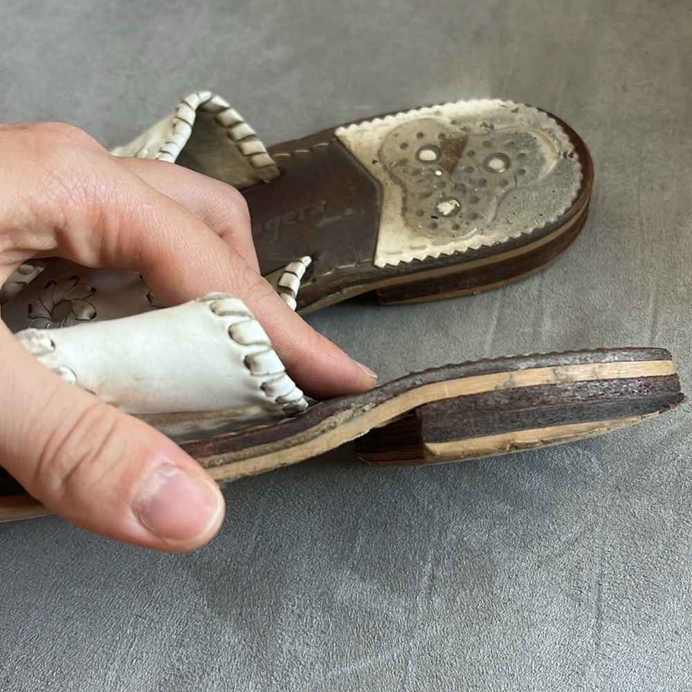 Jack Rogers white sandals - Picture 6 of 6